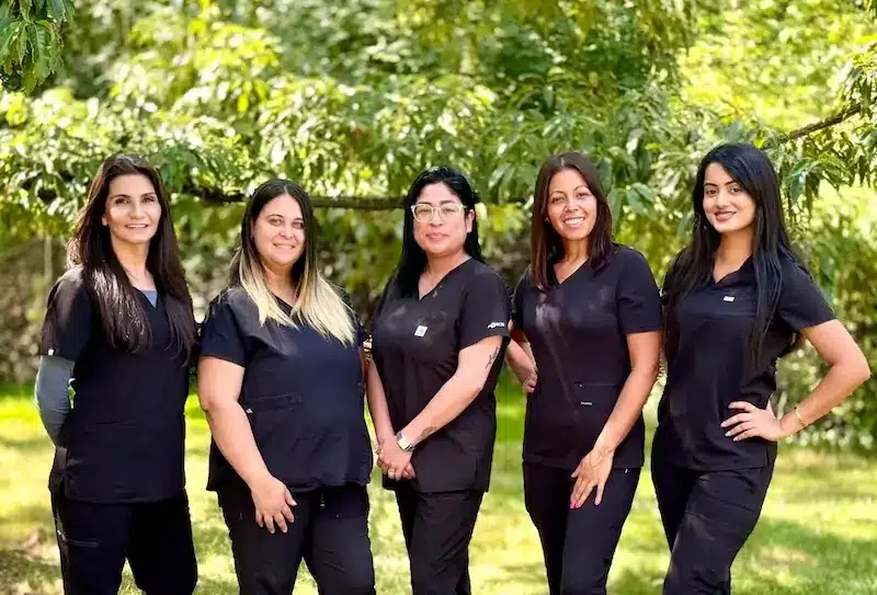 Bridgepointe Dental Studio team of dentists and staff in Metuchen NJ